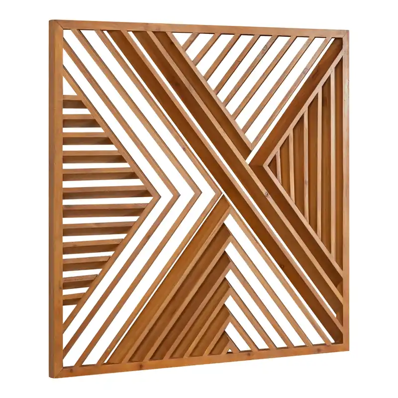 Free Returns Barreda Wood Wall Art Plaque