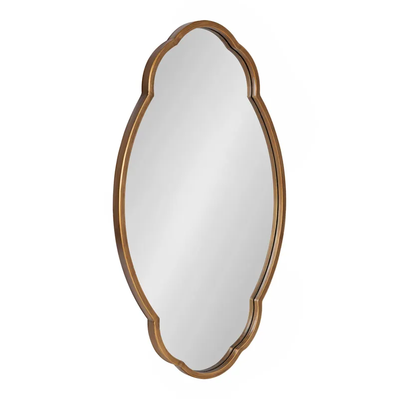 Magritte Scalloped Oval Wall Mirror Super Sale