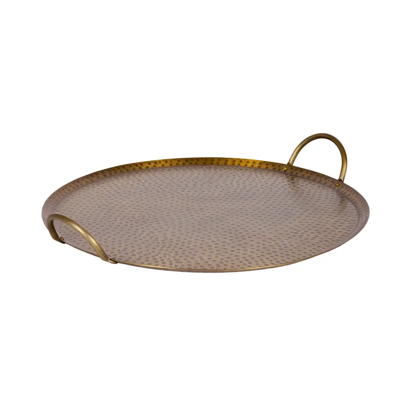 Best Choice Sanzo Hammered Round Metal Tray