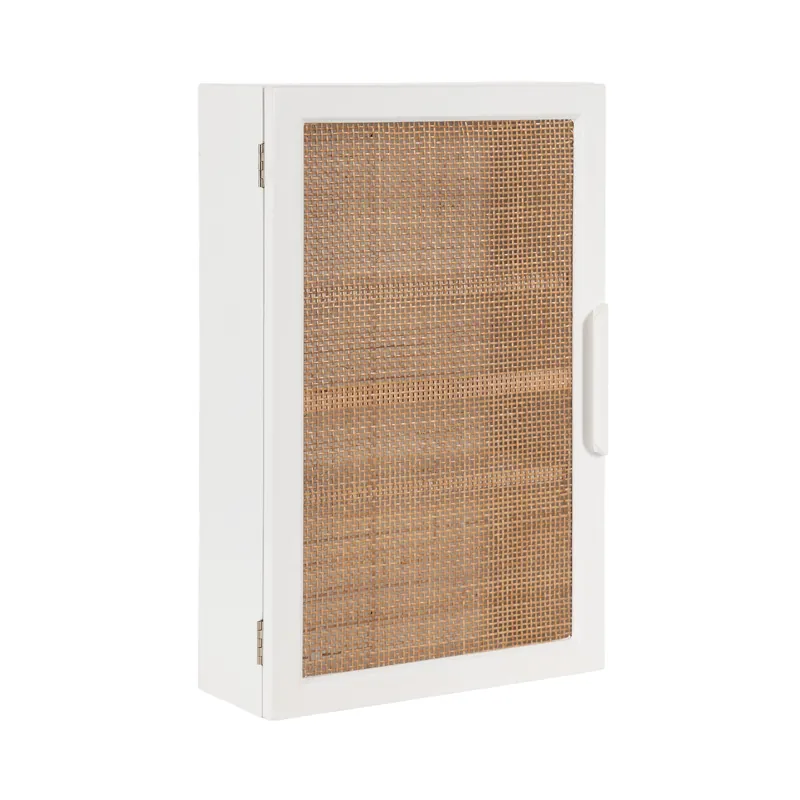 Handmade Ori Rattan Wall Cabinet