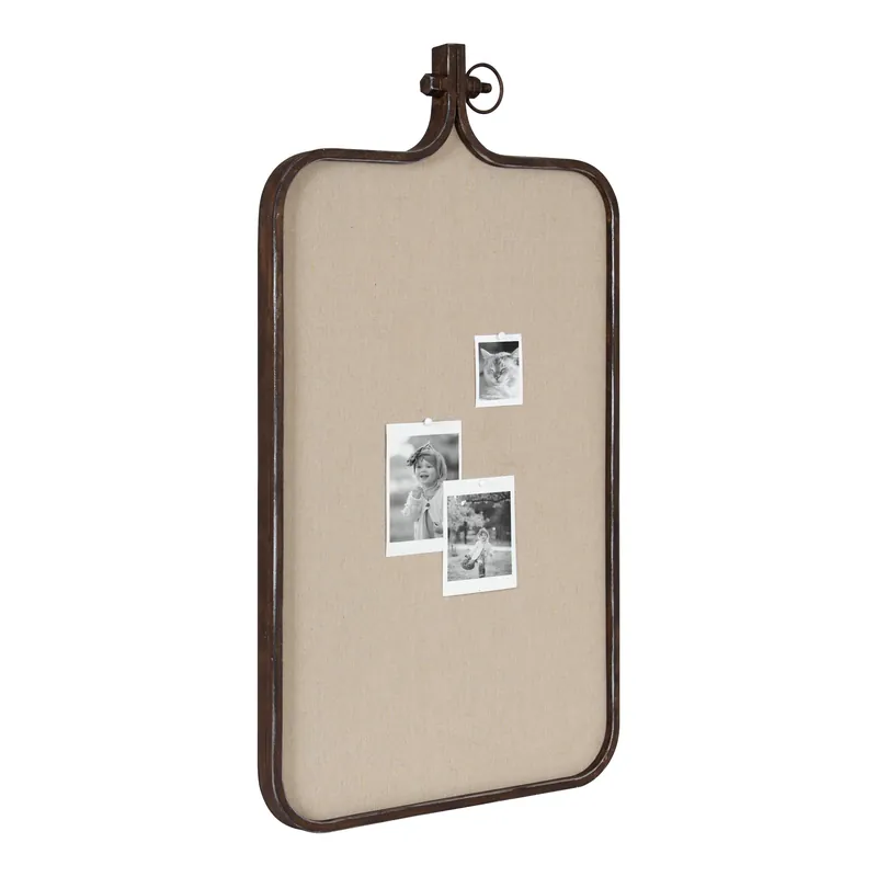 Yitro Metal Framed Fabric Pinboard Hassle-Free Returns