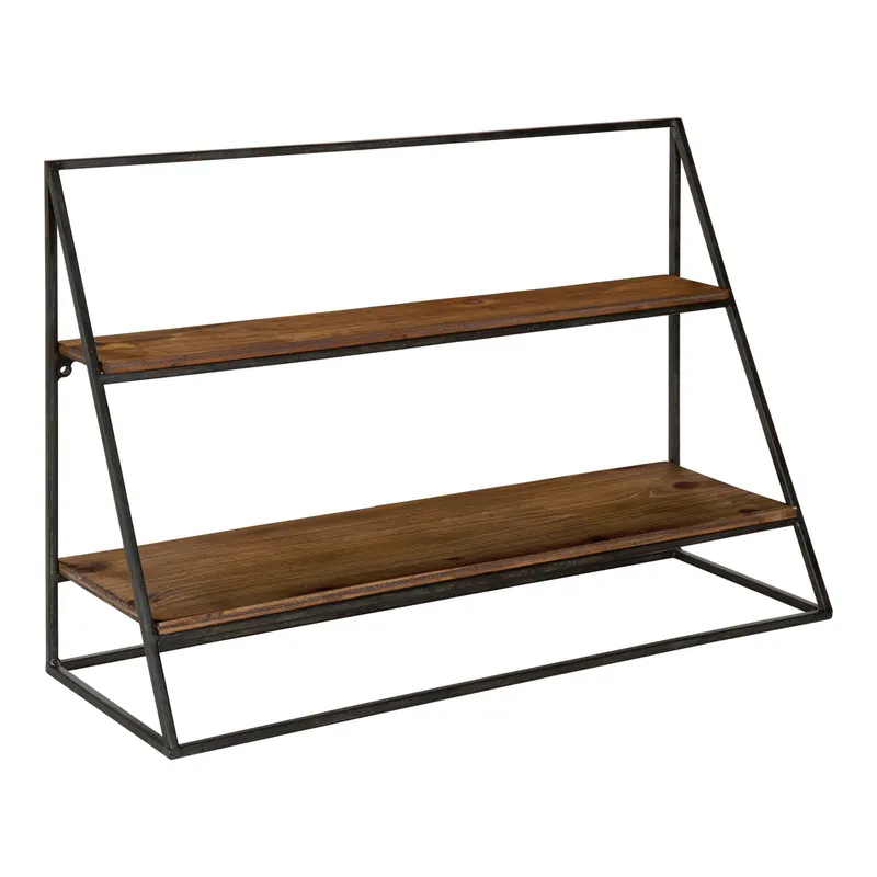 Genuine Lander Rustic Hanging Wall Shelf