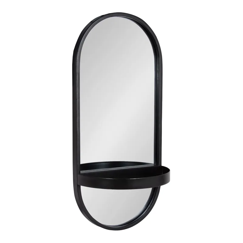 Estero Metal Wall Mirror with Shelf Buy Online
