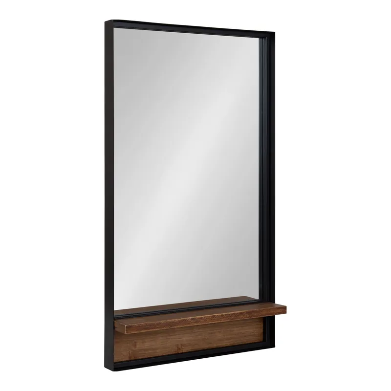 Cheap Owing Rectangle Mirror with Shelf
