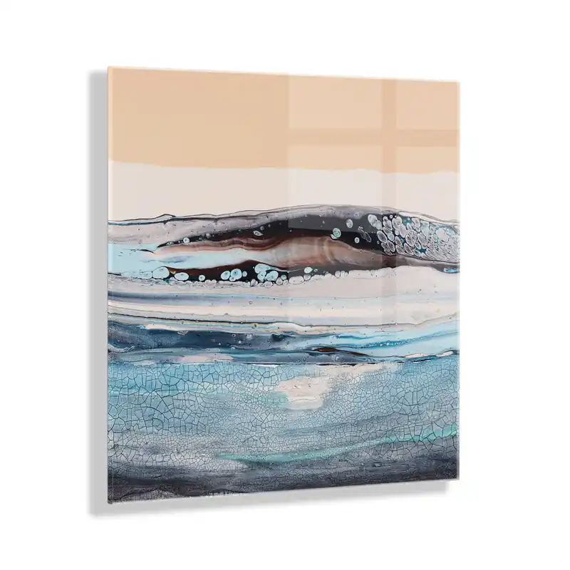 Free Delivery Glacier Park Floating Acrylic Art by Xizhou Xie