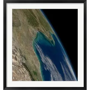 Worldwide Shipping View of the Northern Gulf of Mexicoby Stocktrek Images