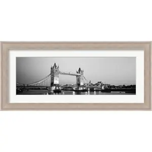 Exclusive Offer Tower Bridge London England (Black and White)by Panoramic Images